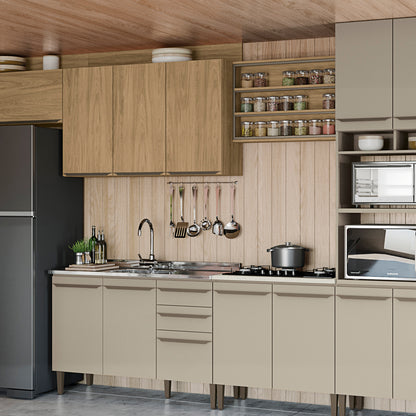 Mueble de Cocina para Especias Versa Castaño