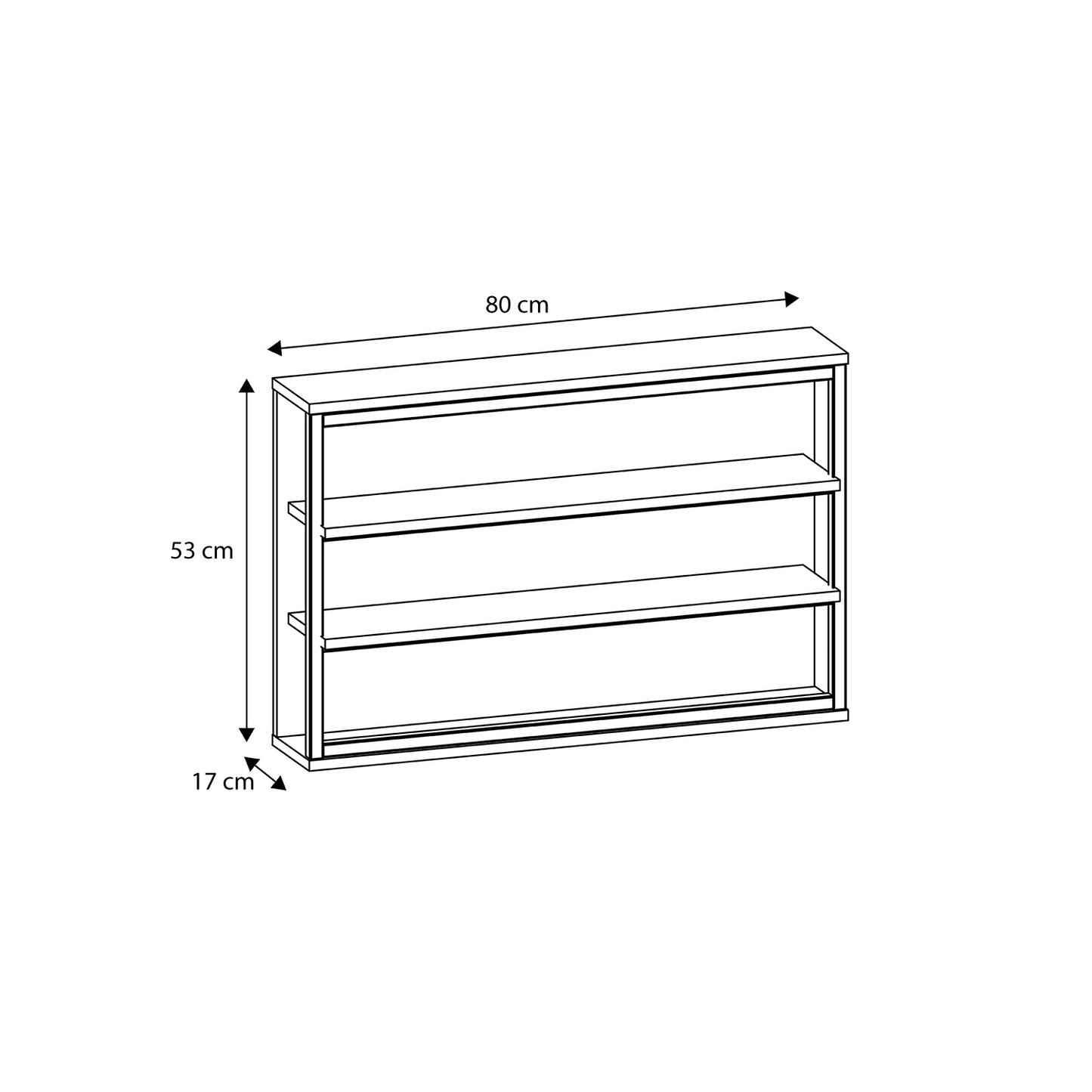 Mueble de Cocina para Especias Versa Castaño