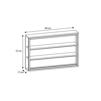 Mueble de Cocina para Especias Versa Castaño