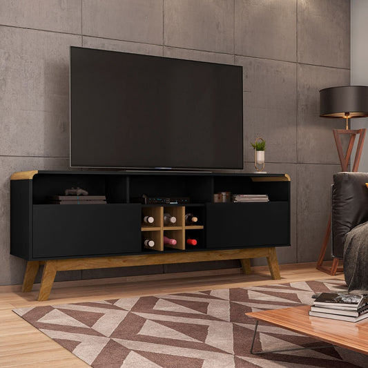 Rack Tv 65" Larimar Negro Canela