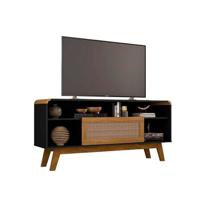 Rack Tv 55" Lazuli Negro Rattan