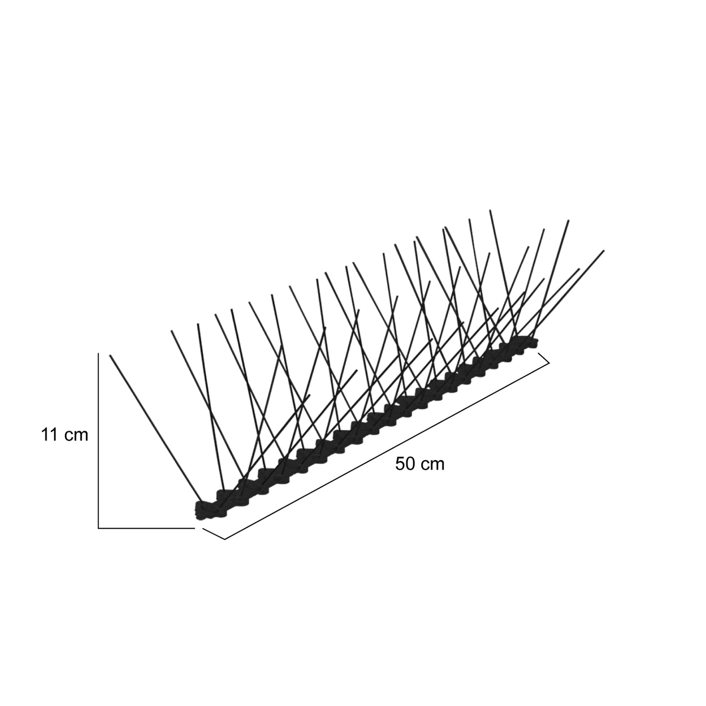 Puntas Alambre Espanta Palomas Largo 50 Cm Caja 10 Unidades