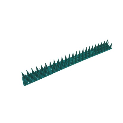 Puntas Plásticas Espanta Palomas Largo 45 Cm Caja 12 Unidades Verde