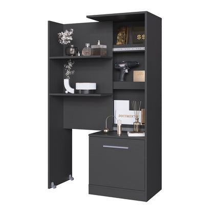 Estante Multiuso Extendible Hoga Lock Gris