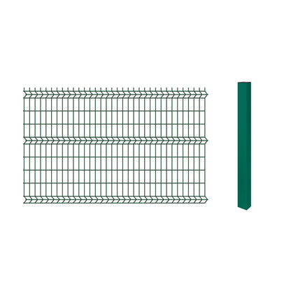 Pack Reja Tipo Acmafor 3D Verde 2.50 x 1.83 Mts + Poste