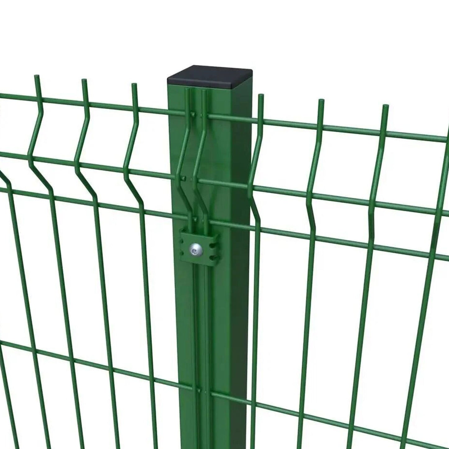 Pack 20 Reja y Poste Tipo Acmafor 3D Verde 2.50 x 1.83 Mts