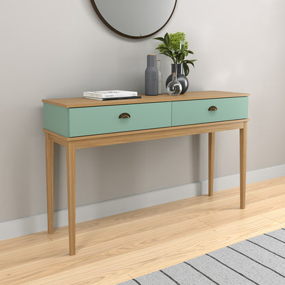 Aparador Arrimo 2 Cajones Colonial Miel Oliva