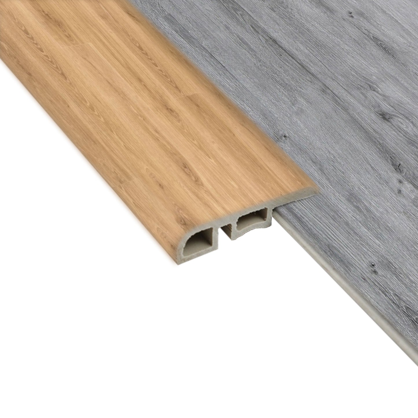 Cubrejunta Reductor Pvc Hoga 2Mt x 45mm Roble Suave