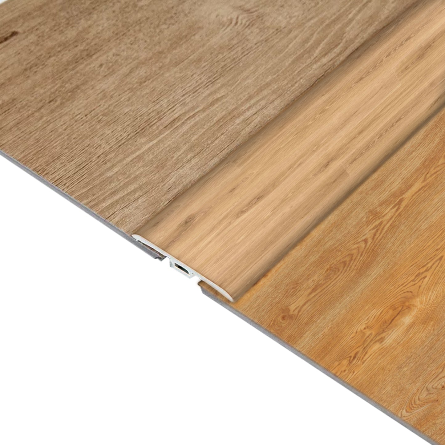 Moldura T Pvc Hoga 2Mt x 45mm Roble Suave