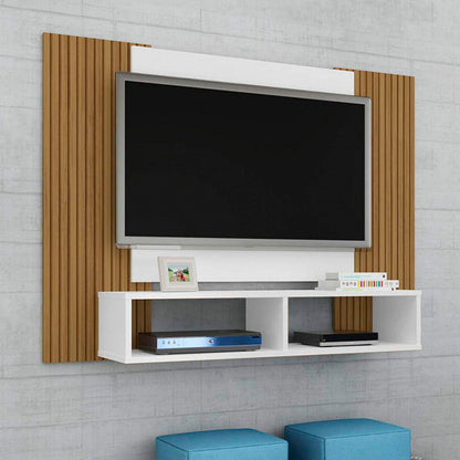 Panel Rack Tv 47" Navi Blanco Ripado