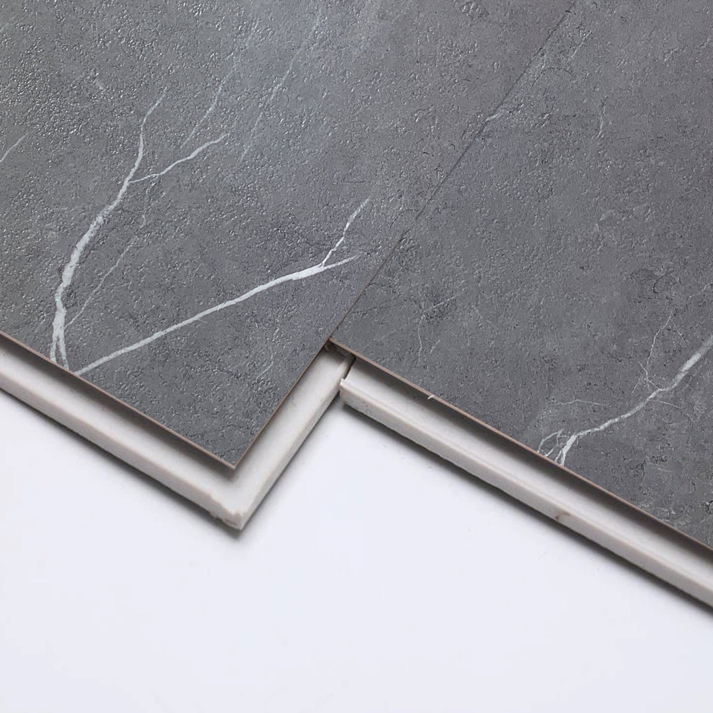 Vinilico Spc Travertino Piso y Muro 30 X 60 cm Negro Marmol