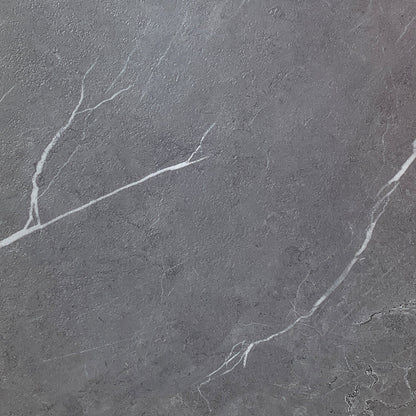 Vinilico Spc Travertino Piso y Muro 30 X 60 cm Negro Marmol