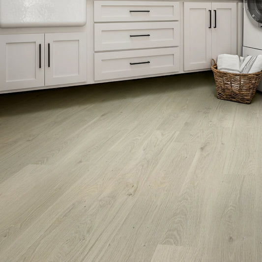 Piso Flotante Vinílico Spc Click 4+1mm Eva 2,23 Mt2 Beige Oak