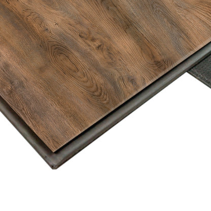 Piso Flotante Vinílico Spc Click 4+1mm Eva 2,23 Mt2 Tabaco