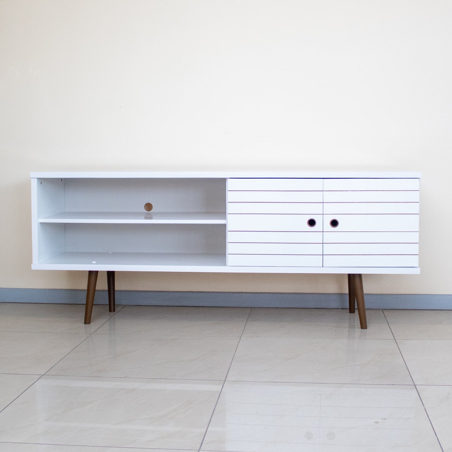 Rack Tv 70" Onix Blanco