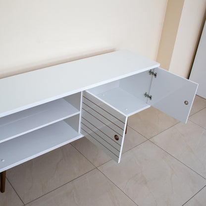 Rack Tv 70" Onix Blanco
