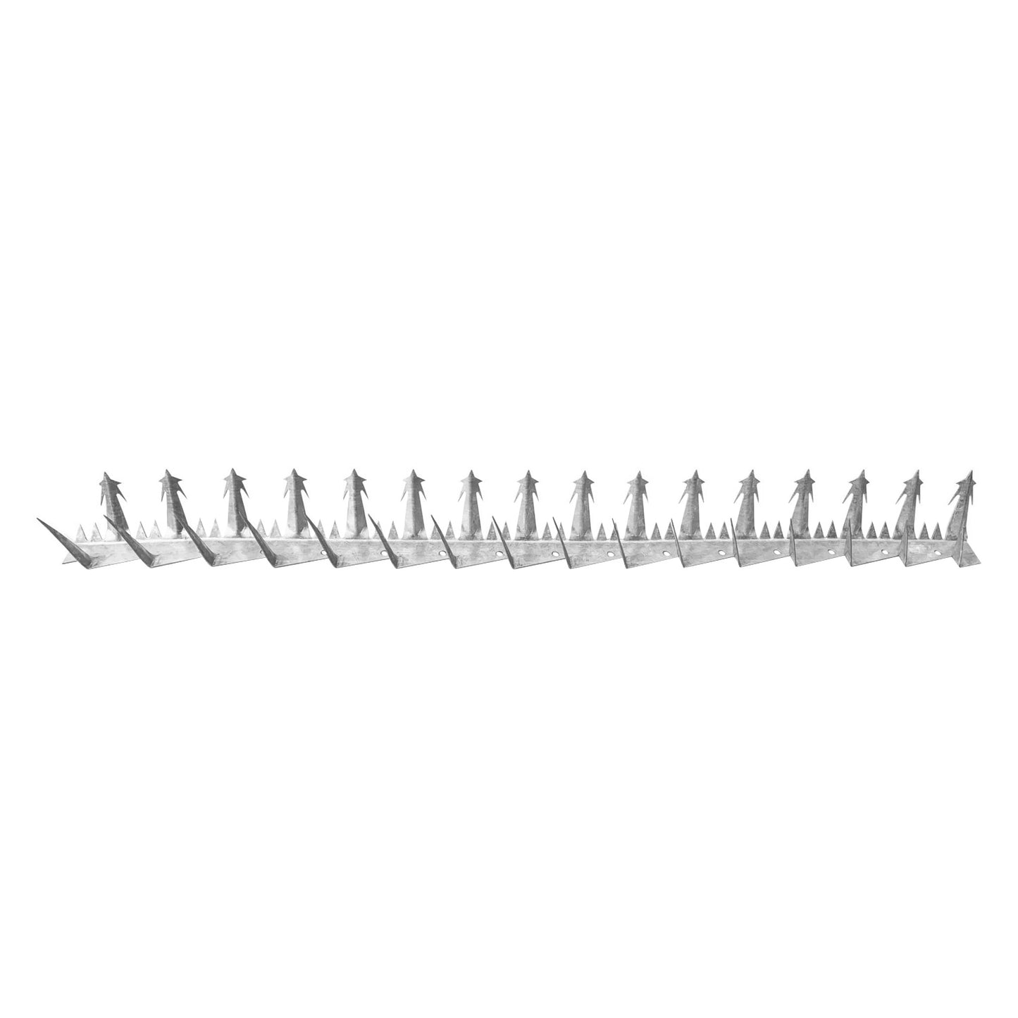 Pack 10 Punta Reja Tiburón Estrella Grande 10 Cm x Largo 1.25 Mts Galvanizada