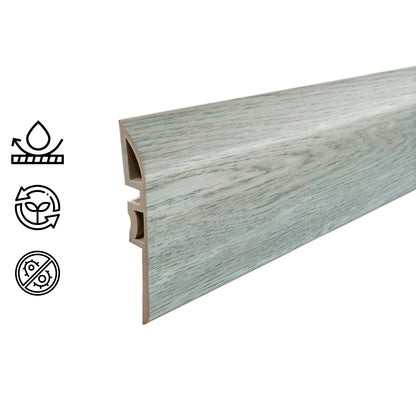 Cubrejunta Reductor Pvc Hoga 2Mt x 45mm Beige Milan