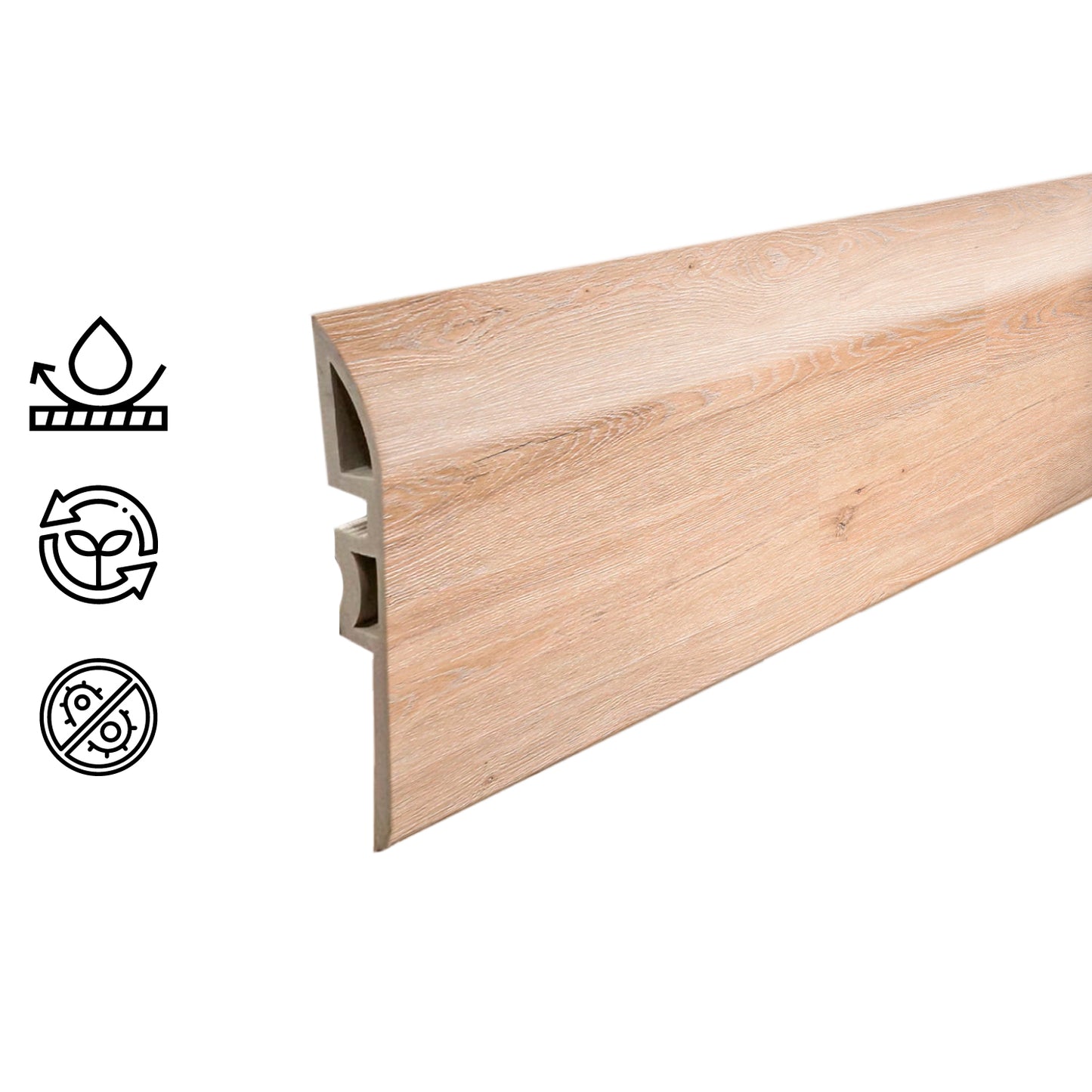 Cubrejunta Reductor Pvc Hoga 2Mt x 45mm Arena