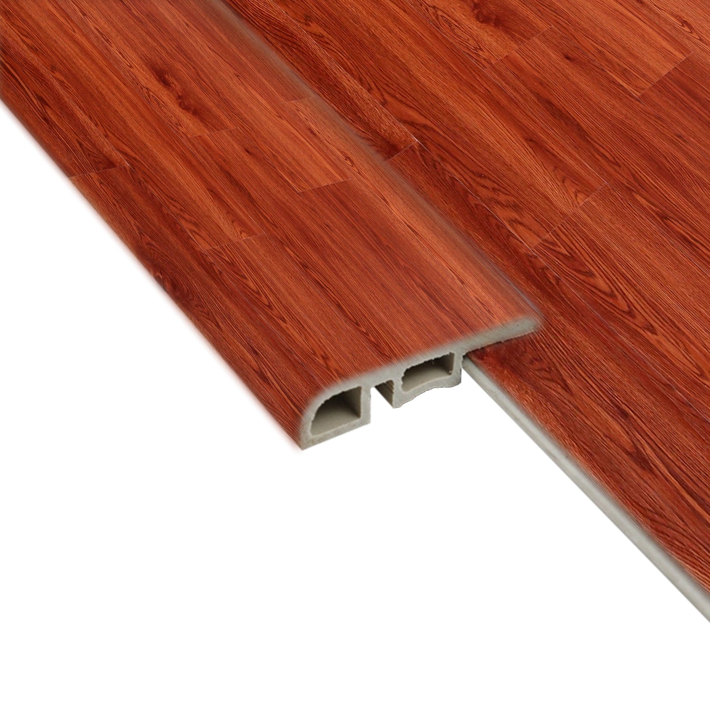 Cubrejunta Reductor Pvc Hoga 2Mt x 45mm Cedro