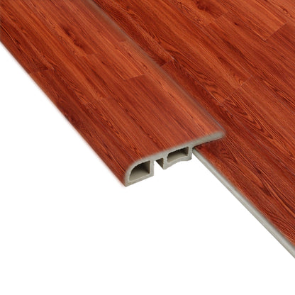 Cubrejunta Reductor Pvc Hoga 2Mt x 45mm Cedro