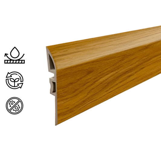 Cubrejunta Reductor Pvc Hoga 2Mt x 45mm Haya