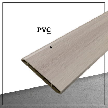 Guardapolvo Pvc Hoga 2Mt x 80mm Blanco