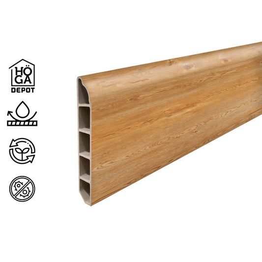 Pack 10 Unidades Guardapolvo PVC 2mt x 80mm Bamboo