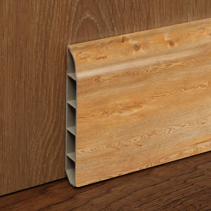 Guardapolvo Pvc Hoga 2Mt x 80mm Bamboo