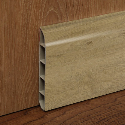 Guardapolvo Pvc Hoga 2Mt x 80mm Abedul