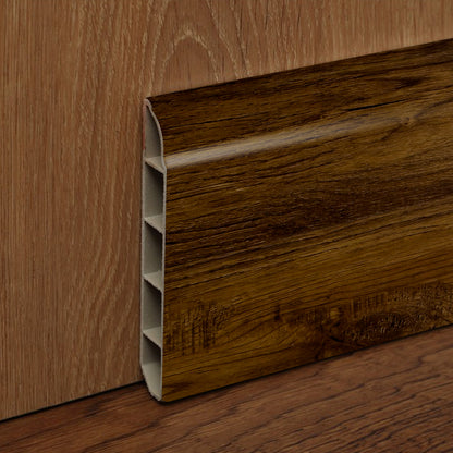 Guardapolvo Pvc Hoga 2Mt x 80mm Café