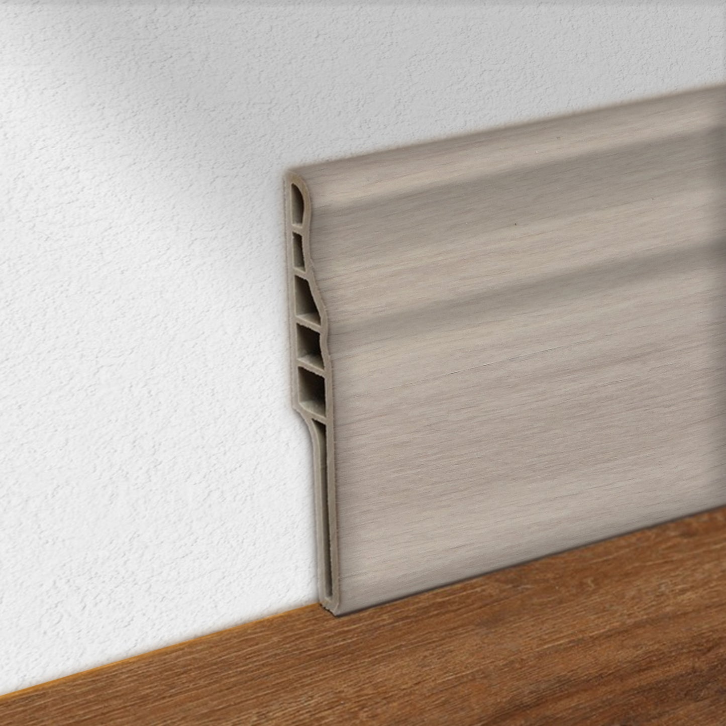 Guardapolvo Pvc Hoga 2Mt x 90mm Blanco