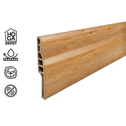 Pack 10 Unidades Guardapolvo PVC 2mt x 90mm Bamboo