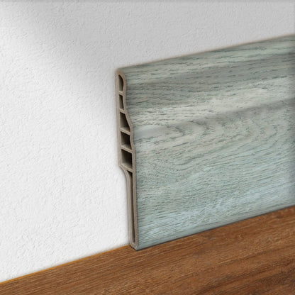 Guardapolvo Pvc Hoga 2Mt x 90mm Beige Milan