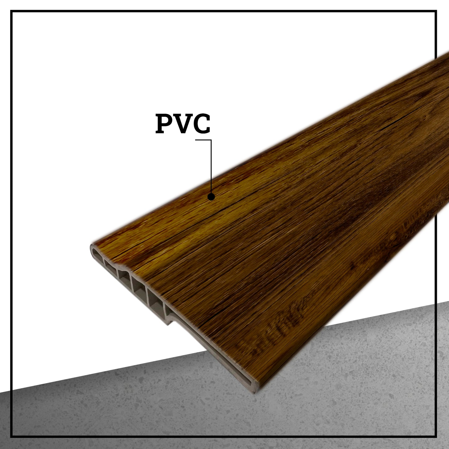 Pack 10 Unidades Guardapolvo PVC HOGA 2mt x 90mm Café