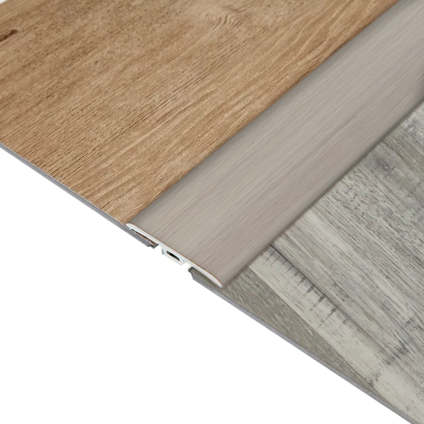 Moldura T Pvc Hoga 2Mt x 45mm Blanco