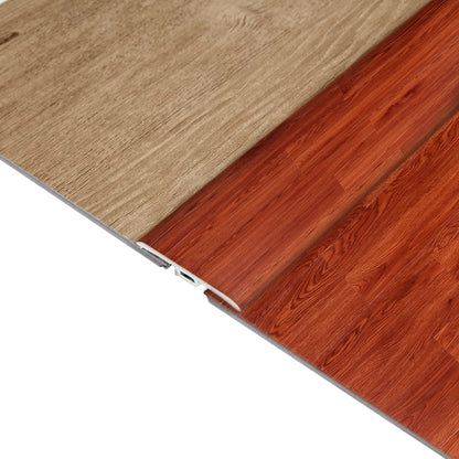 Moldura T PVC HOGA 2mt x 45mm Cedro