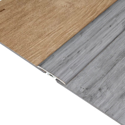 Moldura T PVC HOGA 2mt x 45mm Gris Londres