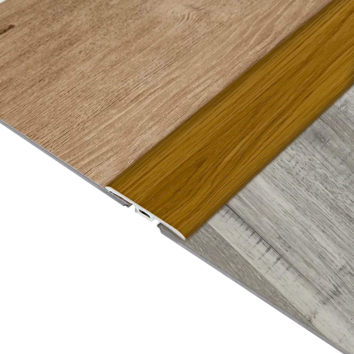 Moldura T Pvc Hoga 2Mt x 45mm Haya