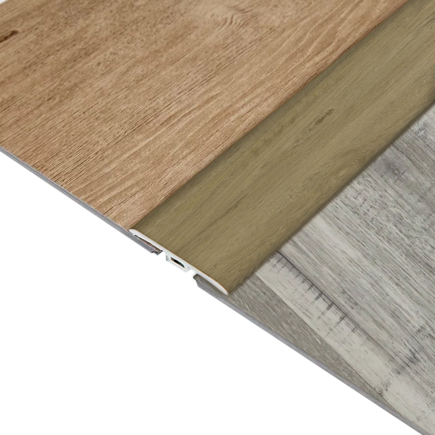 Moldura T Pvc Hoga 2Mt x 45mm Abedul