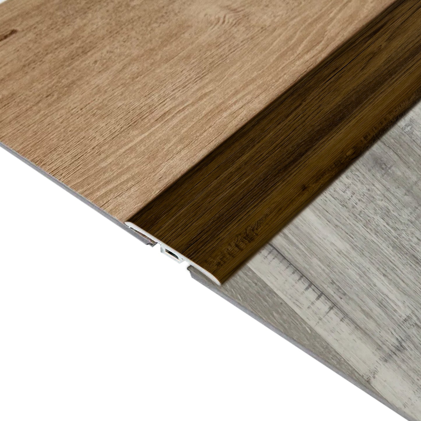 Moldura T Pvc Hoga 2Mt x 45mm Café
