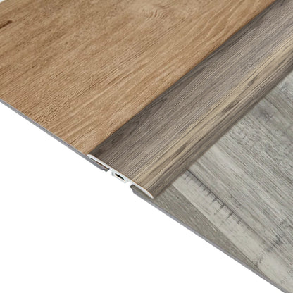 Moldura T Pvc Hoga 2Mt x 45mm Gris Grafito