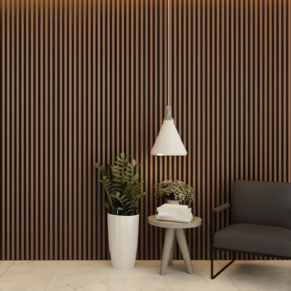 Panel Pvc Revestimiento Muros y Cielos 2,6mt X 16cm X 24mm Bicolor