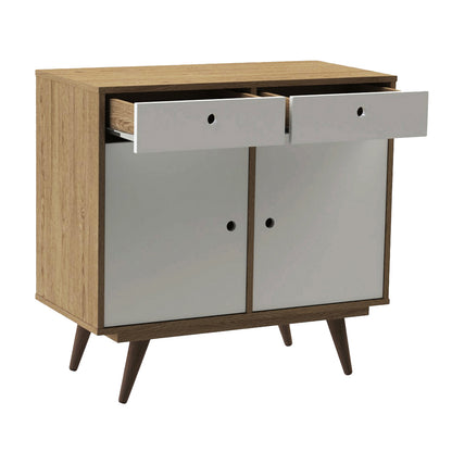 Aparador Buffet Retro 90 Rustico Blanco