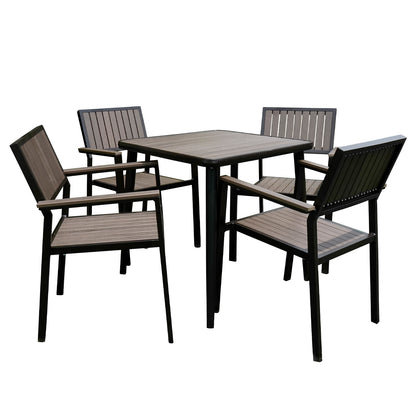 Juego de Terraza Comedor Rodas Coffee