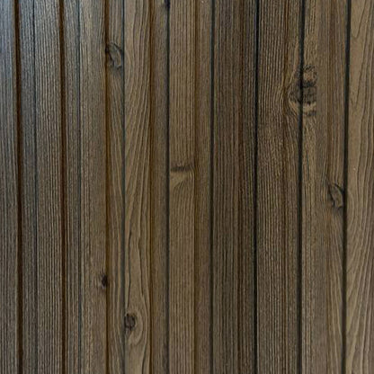 Panel PVC Revestimiento Muros y Cielos 2,6m x 15cm x 10mm Café