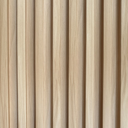 Panel PVC Revestimiento Muros y Cielos 2,6mt X 16cm X 24mm Café Claro