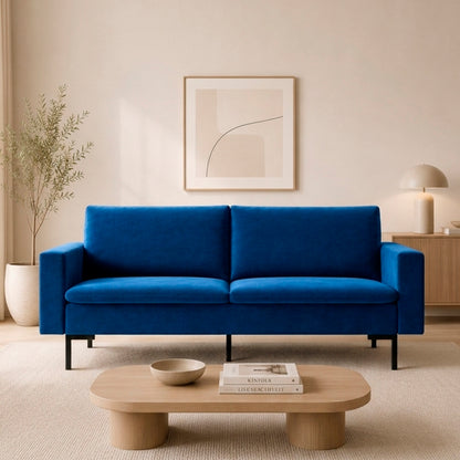 Sofá Cama Hoga Pleasure Azul Eléctrico