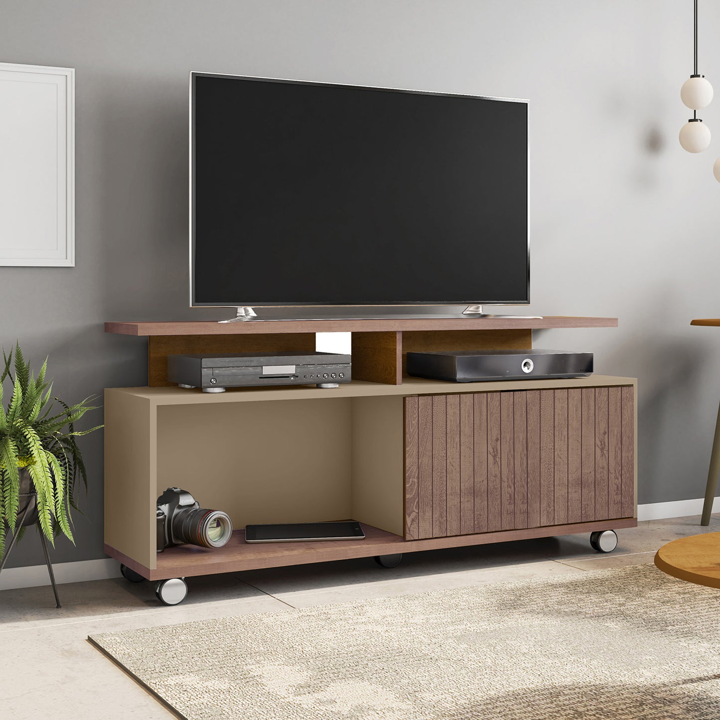 Rack Tv 52" Topazio Rústico Fendi