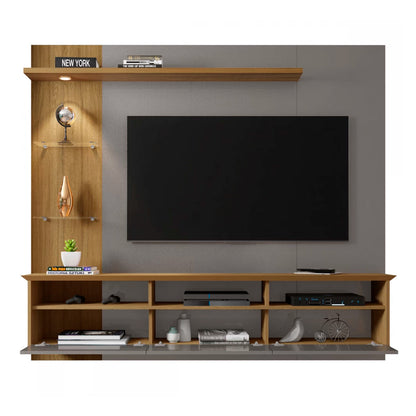 Panel Rack Tv 60" Trend Titanium Canela